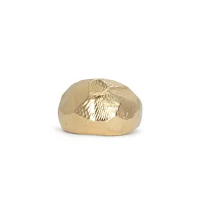 18K Large Domed Ring