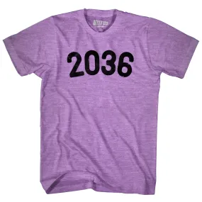 2036 Year Celebration Adult Tri-Blend T-shirt