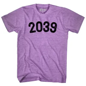 2039 Year Celebration Adult Tri-Blend T-shirt