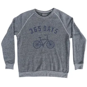 365 Days Bike Adult Tri-Blend Sweatshirt