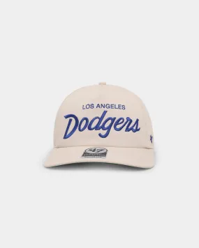 47 Brand Los Angeles Dodgers Nantasket Script '47 Captain DT Snapback Bone