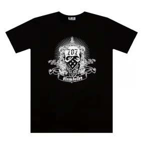 707 Bandana Skull Tshirt Black