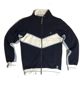 A. Tiziano Tri-Color Jacket (Navy) - 91ATC0002