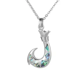 Abalone Bahamas Fish Hook Pendant