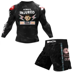 Always Injured 2.0 Hybrid BJJ/MMA Shorts