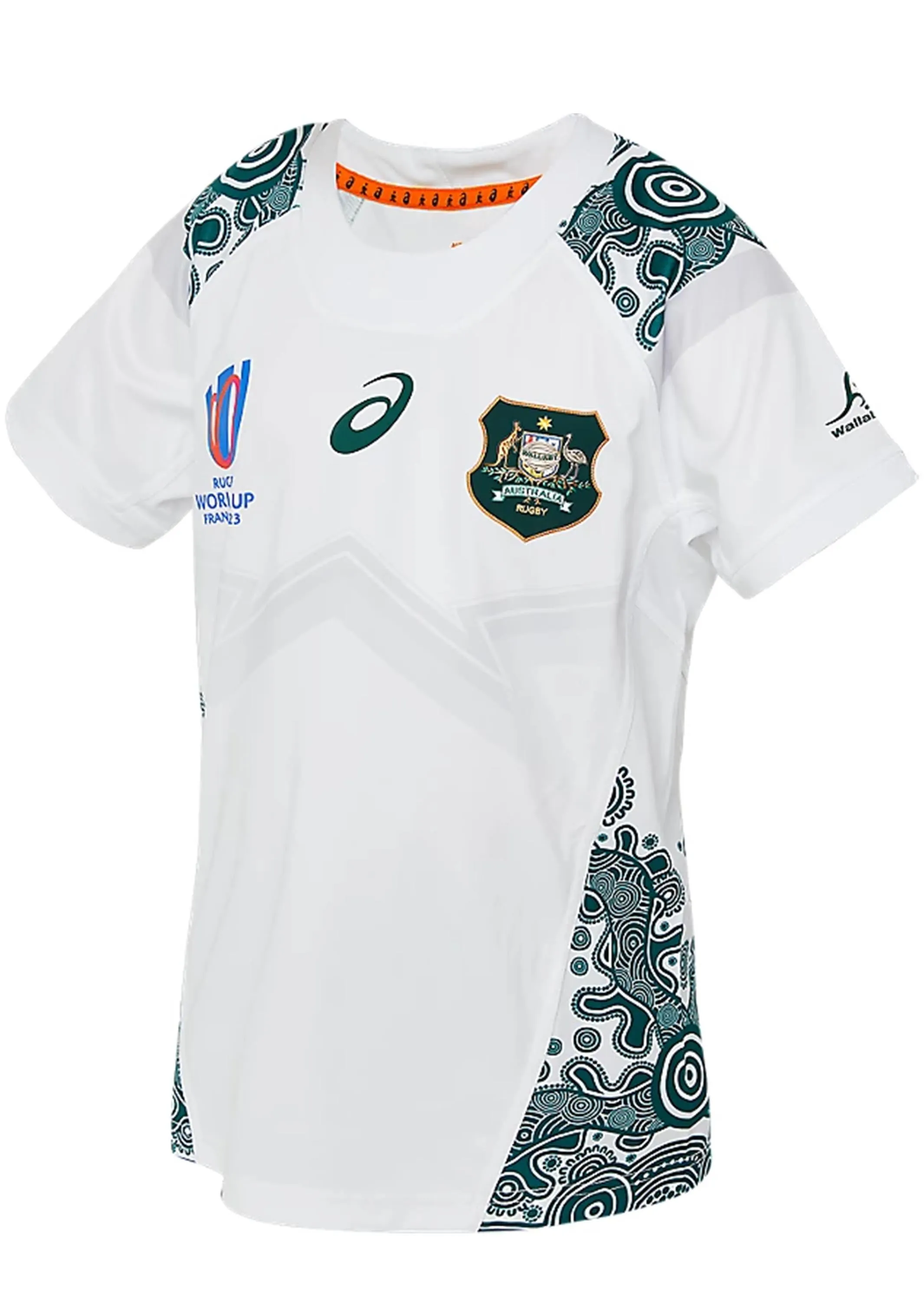 Asics Kids Wallabies RWC23 Replica Alternate Jersey Youth <br> 2114A311 100