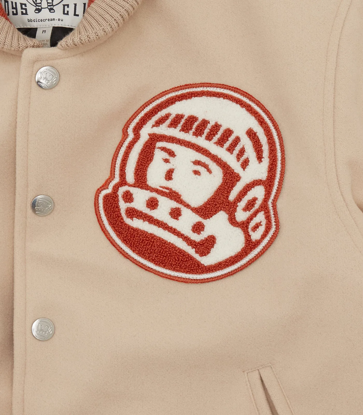 ASTRO VARSITY JACKET - CREAM