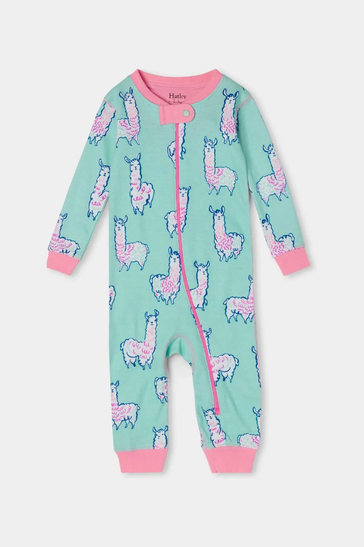 Baby Girl Sleep Hatley Adorable Alpacas Organic