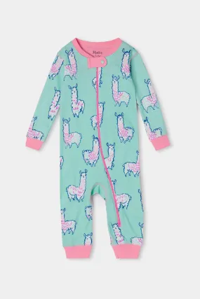 Baby Girl Sleep Hatley Adorable Alpacas Organic