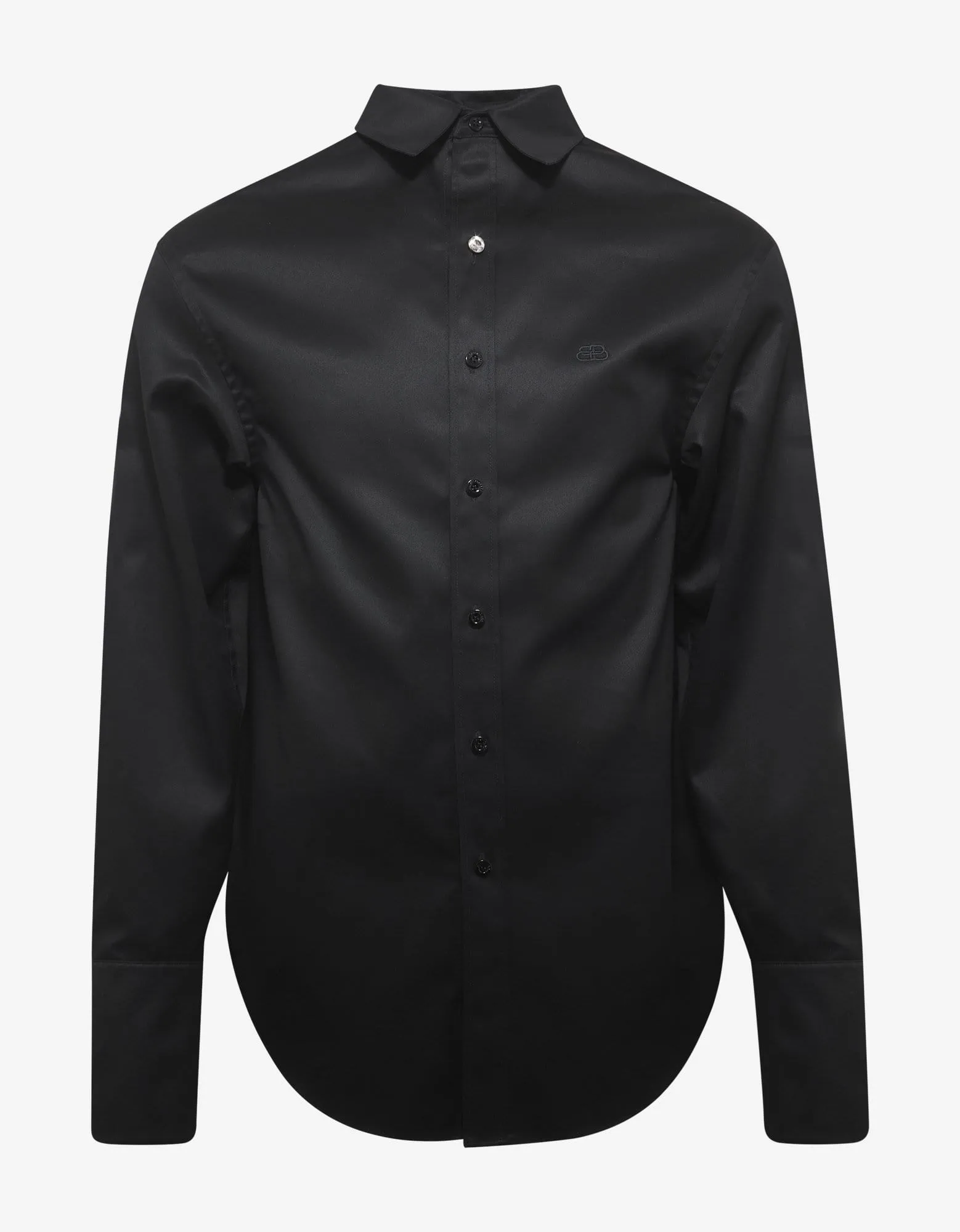 Balenciaga Black Exercise Print Shirt