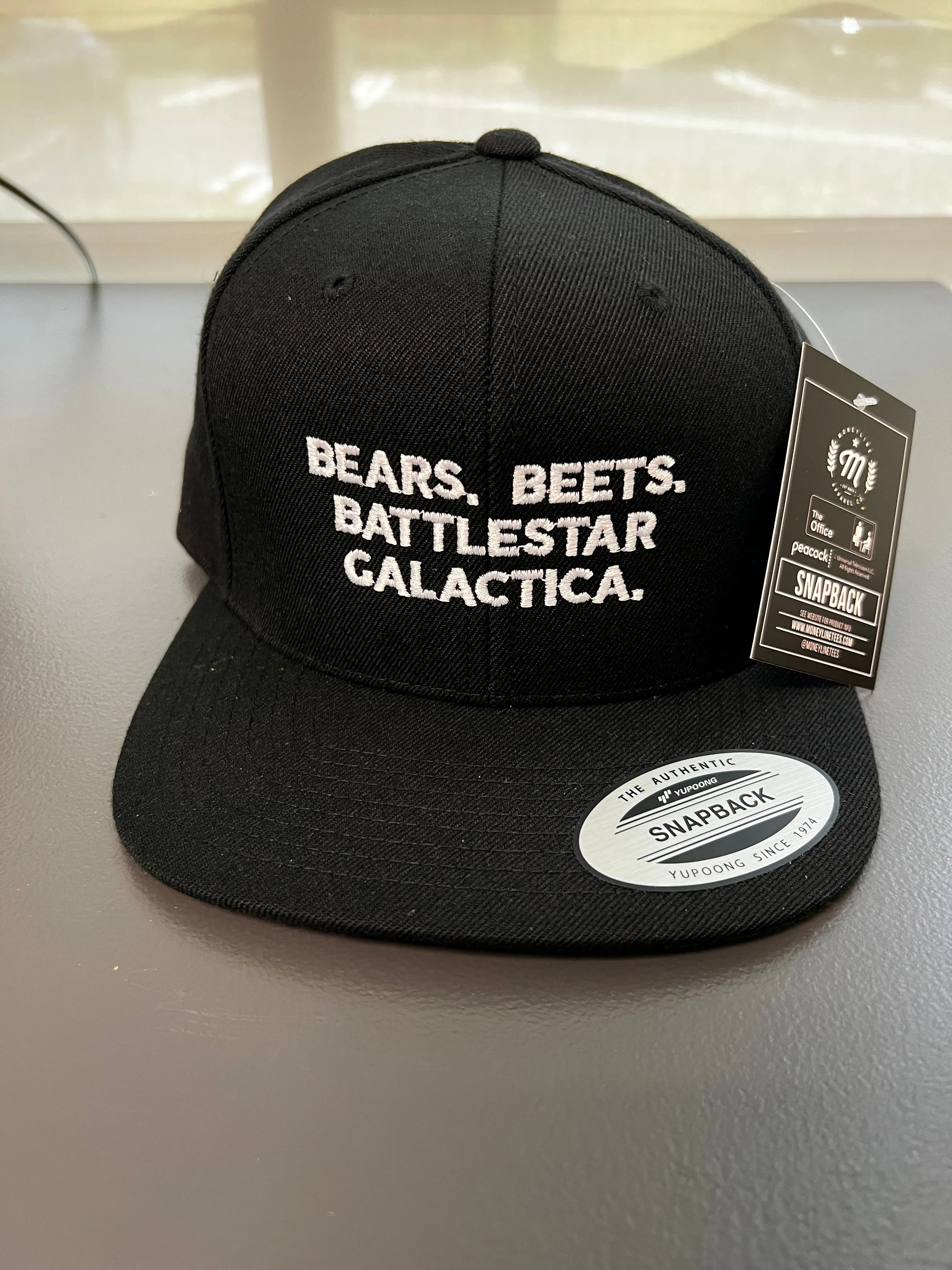 Bears, Beats, BSG - Premium Snapback Hat Black