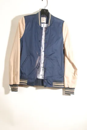 Beige-Blue Varsity Jacket° Small ° 2007