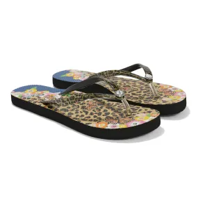 Brighton Spotty Leo Flip Flops