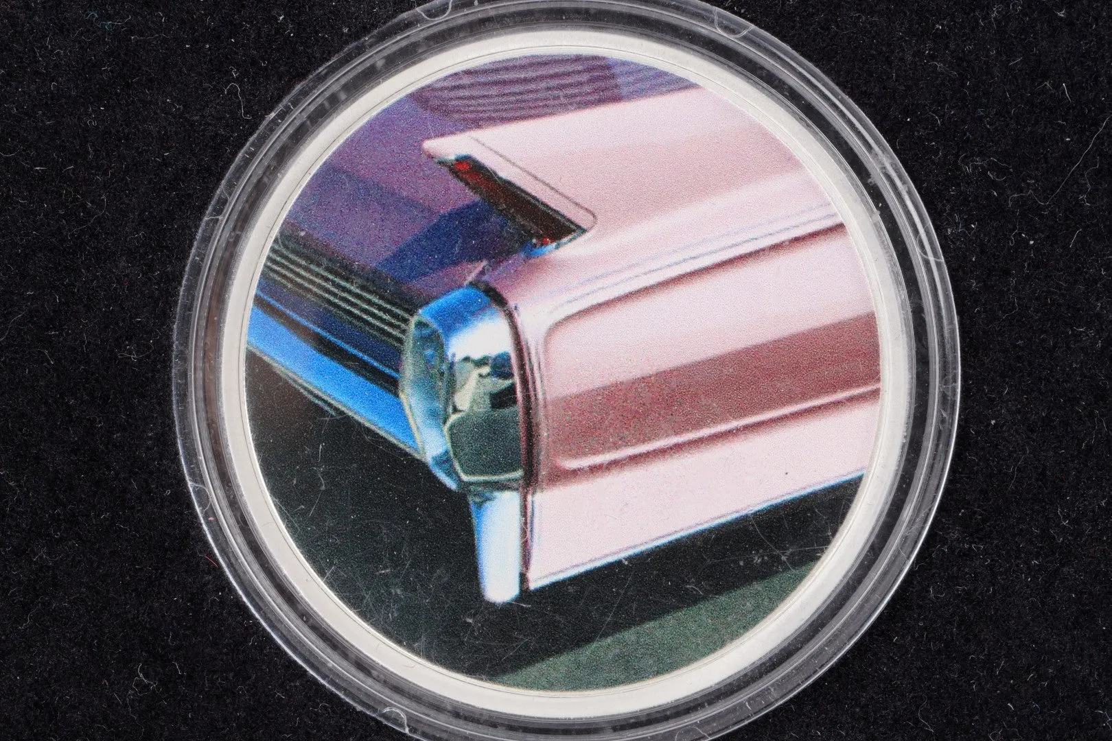 Cadillac Commemorative Coin & Scale Model 1961 Cadillac Deville Set (62.20g.)