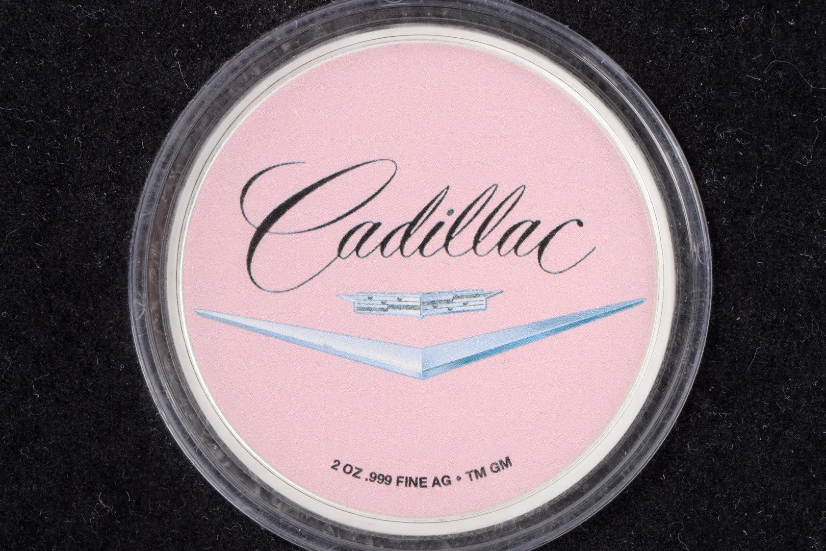 Cadillac Commemorative Coin & Scale Model 1961 Cadillac Deville Set (62.20g.)