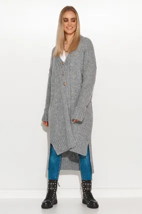 Cardigan model 158151 Makadamia