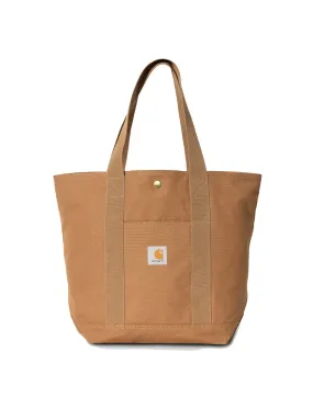 Carhartt WIP Canvas Tote Hamilton Brown Rinsed