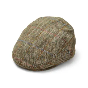 City Sport - Cool Comfort - Harris Tweed Flat Cap - Country Green 4345