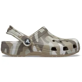 Crocs Classic Camo Print Kids Clog