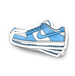 Dunk Low "UNC '21" Sneaker Sticker