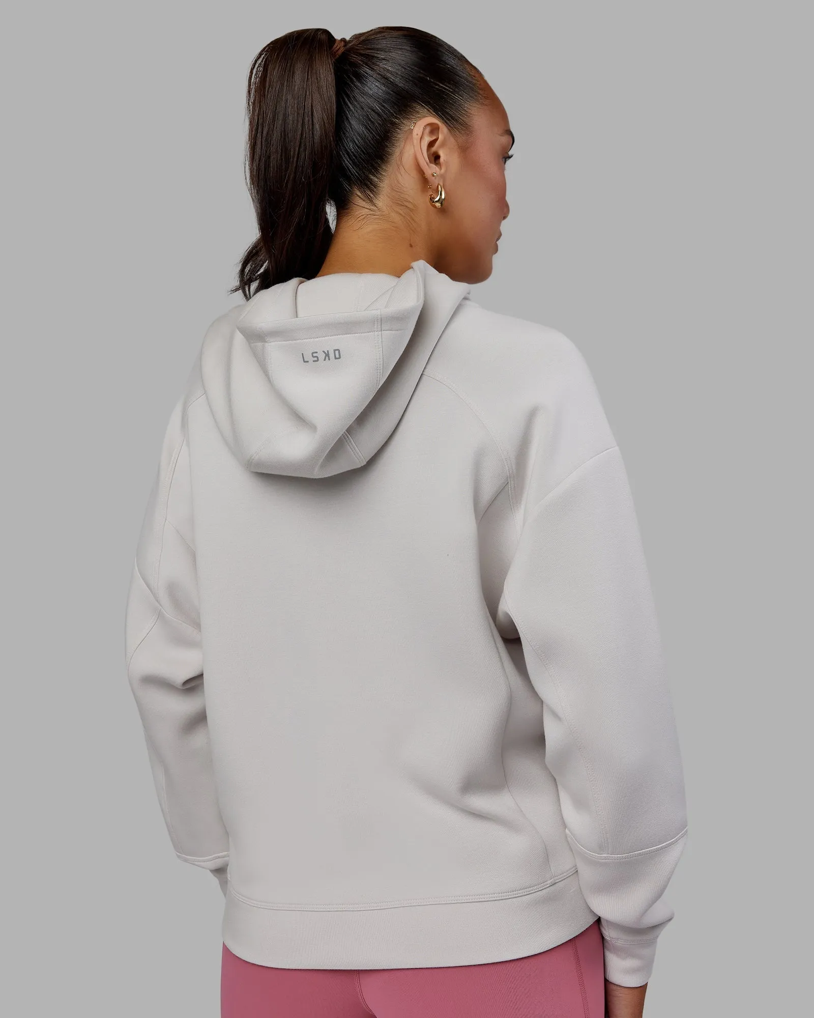 Elevate SoftTouch Zip Through Hoodie - Clay-Clay