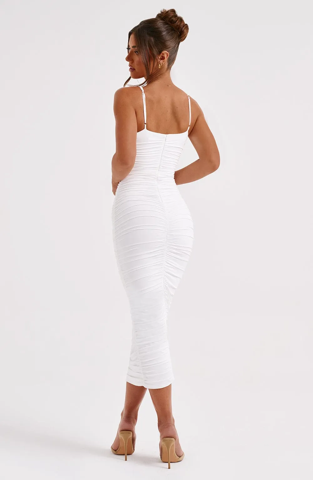 Elias Maxi Dress - White