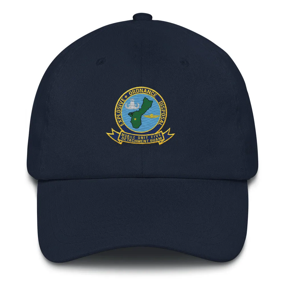 EOD Mobile Unit 5 Guam Dad hat