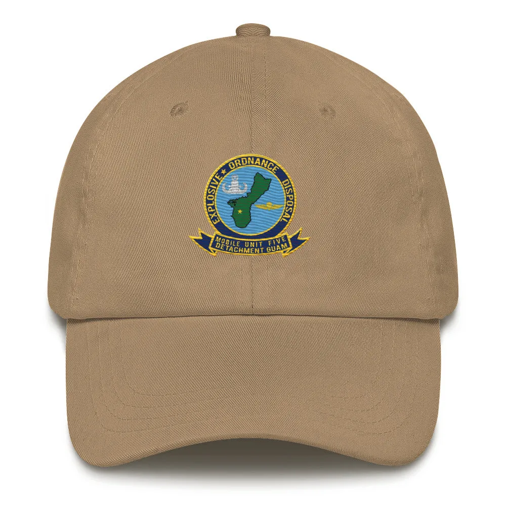 EOD Mobile Unit 5 Guam Dad hat