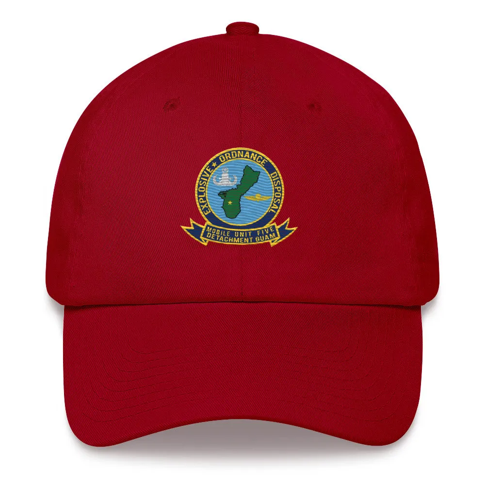 EOD Mobile Unit 5 Guam Dad hat