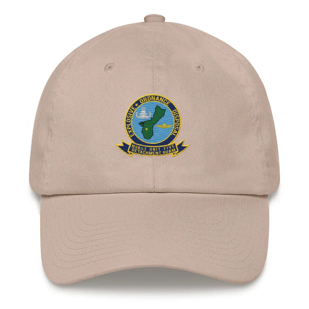 EOD Mobile Unit 5 Guam Dad hat