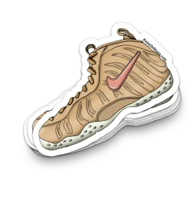 Foamposite Pro "Vachetta Tan" Sneaker Sticker