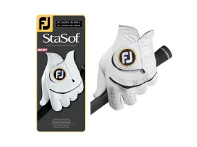 FootJoy StaSof Men's Golf Glove Left Hand White