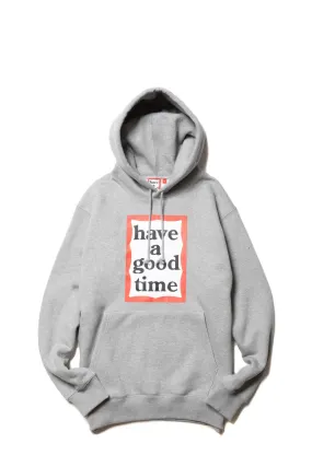 FRAME PULLOVER HOODIE FL HEATHER GRAY