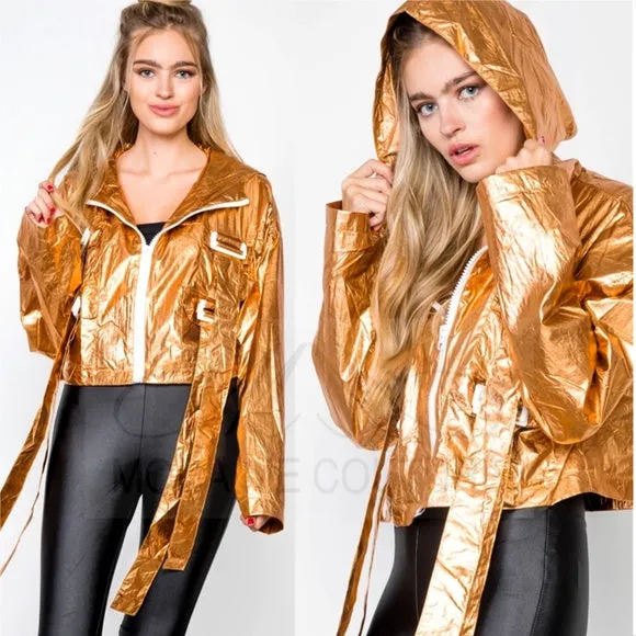 GEM Gold Metallic Jacket