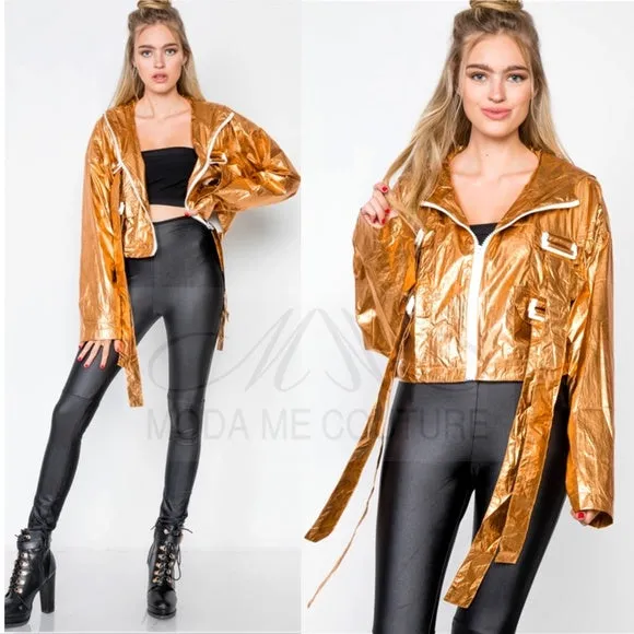 GEM Gold Metallic Jacket