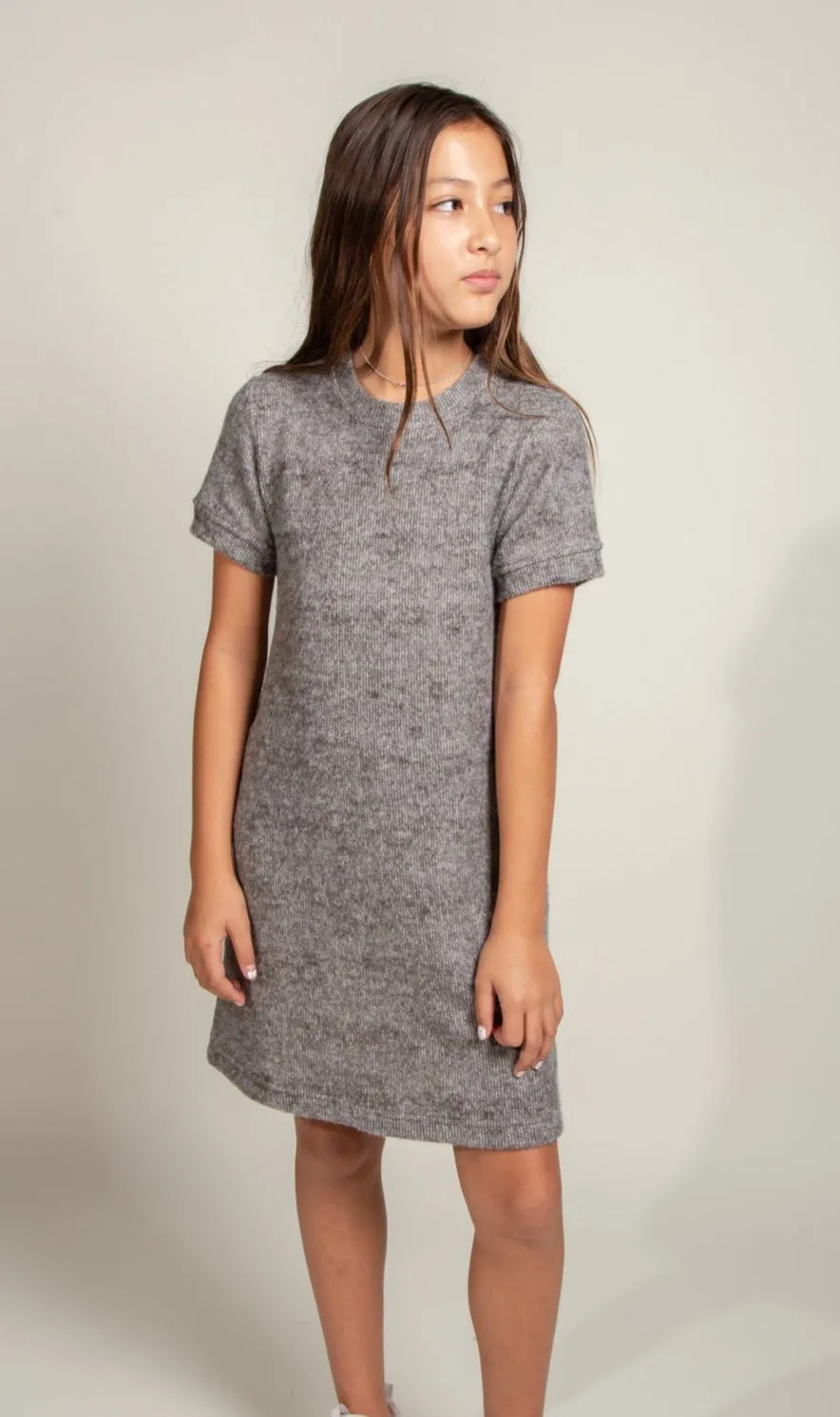 Girl's Soft Knit Dress