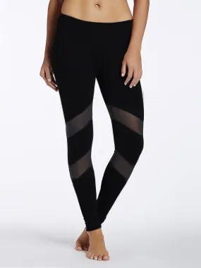 GymX Rare Black Mesh Leggings- Sale