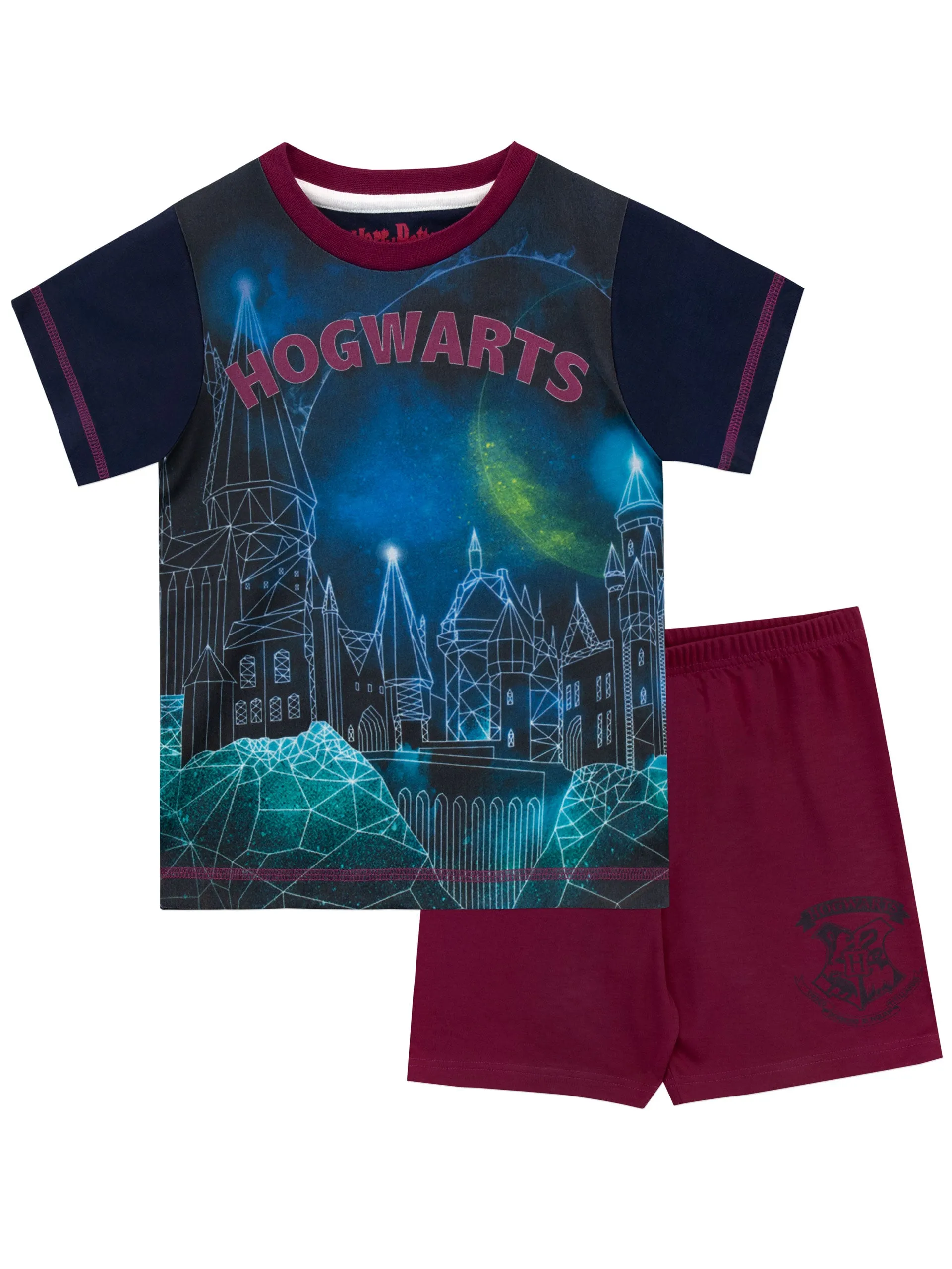 Harry Potter Hogwarts Short Pajamas