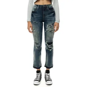 Heavy Ripoff Basic Denim Pants - Rio Blue