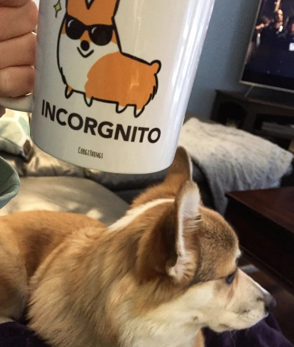 Incorgnito Corgi Mug | 11oz / 15oz