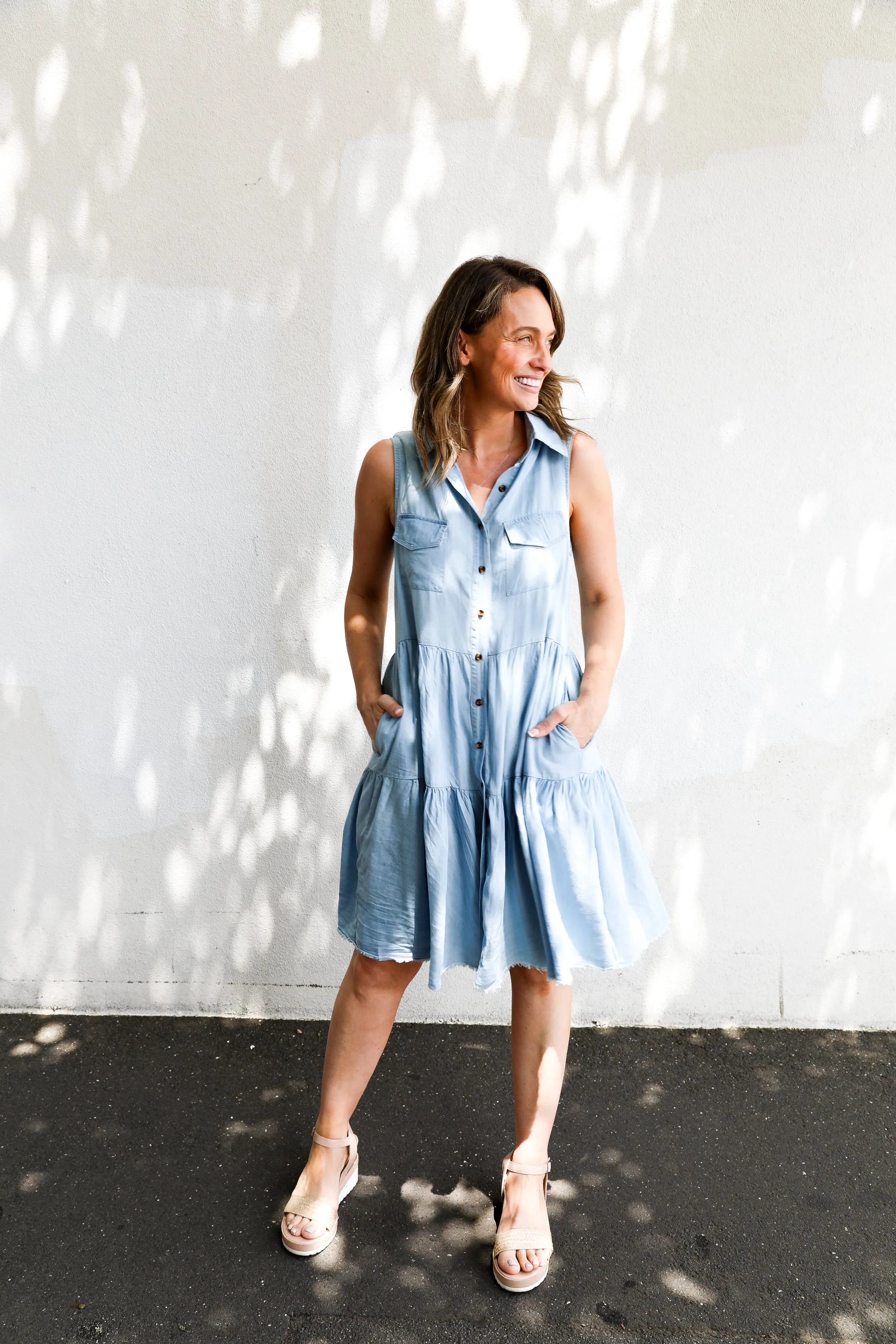 Juniper Chambray Dress