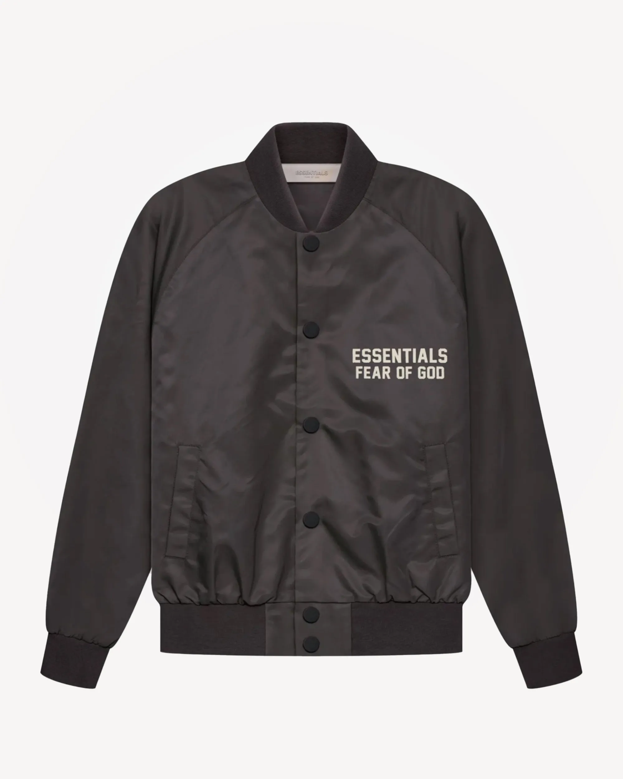 Kids' Baseball Jacket in Iron