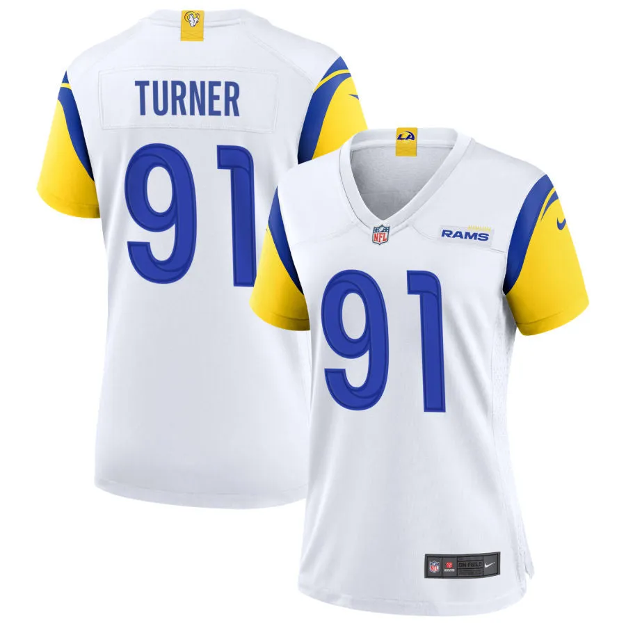 Kobie Turner Los Angeles Rams Nike Women's Alternate Jersey - White