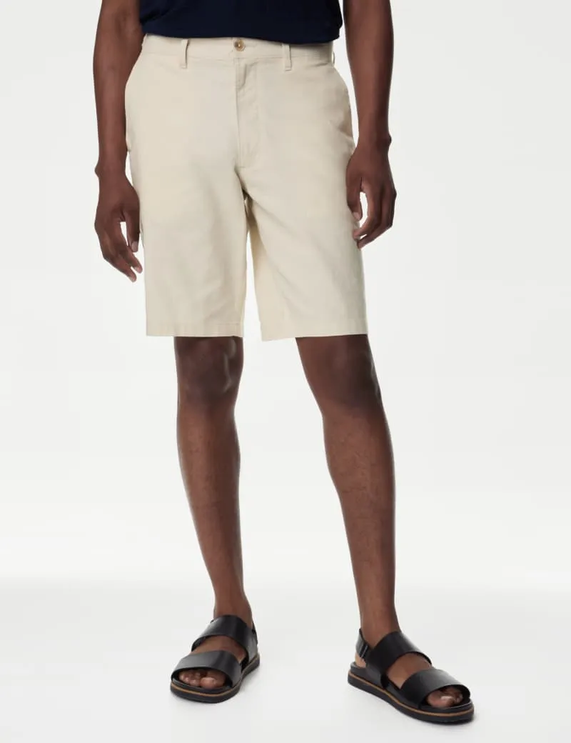 Linen Rich Chino Shorts