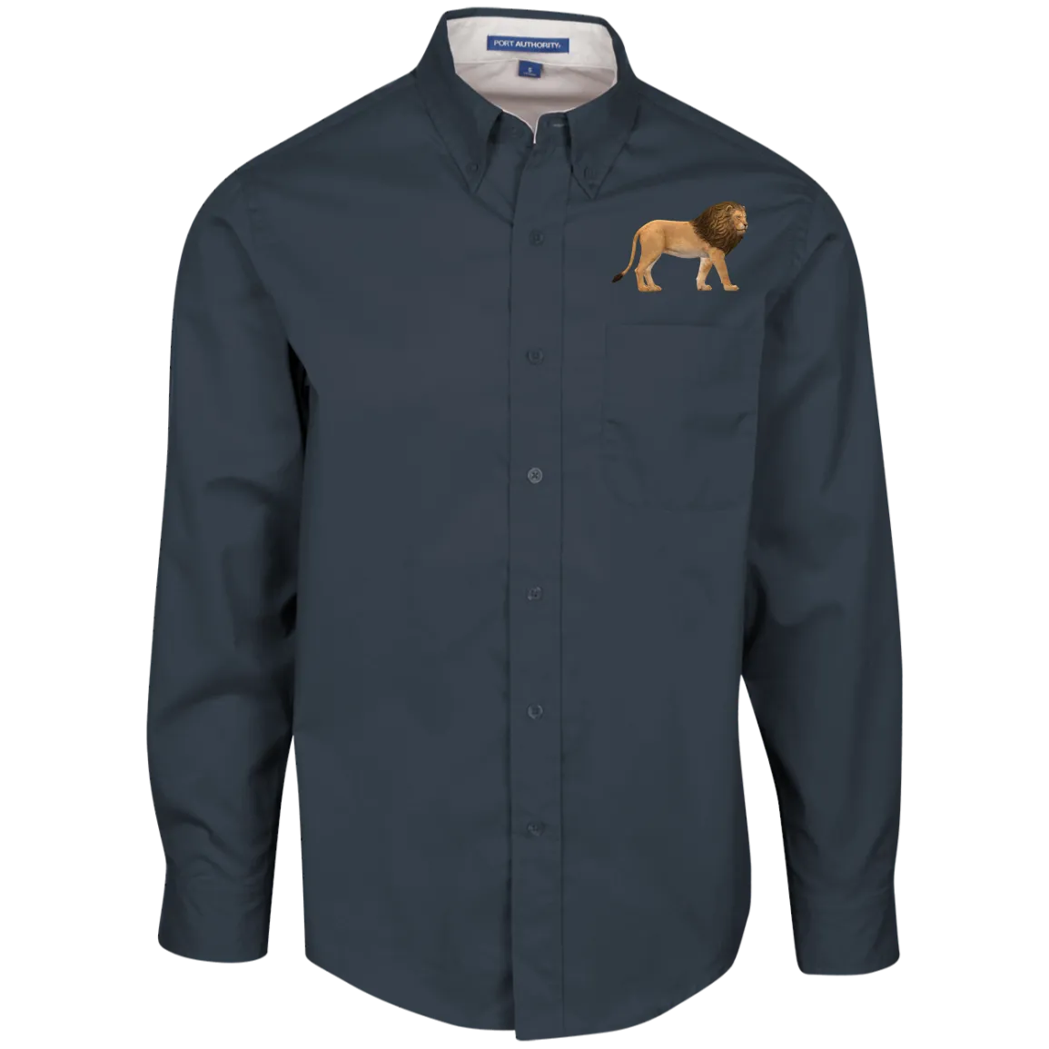 lion1 S608 Port Authority Men's LS Dress Shirt