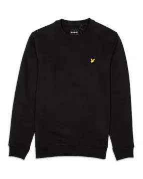 Lyle And Scott Crewneck Brushed Nero ML1131V-Z865