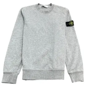 Men's Applique Logo Sweatshirt Grey Size S