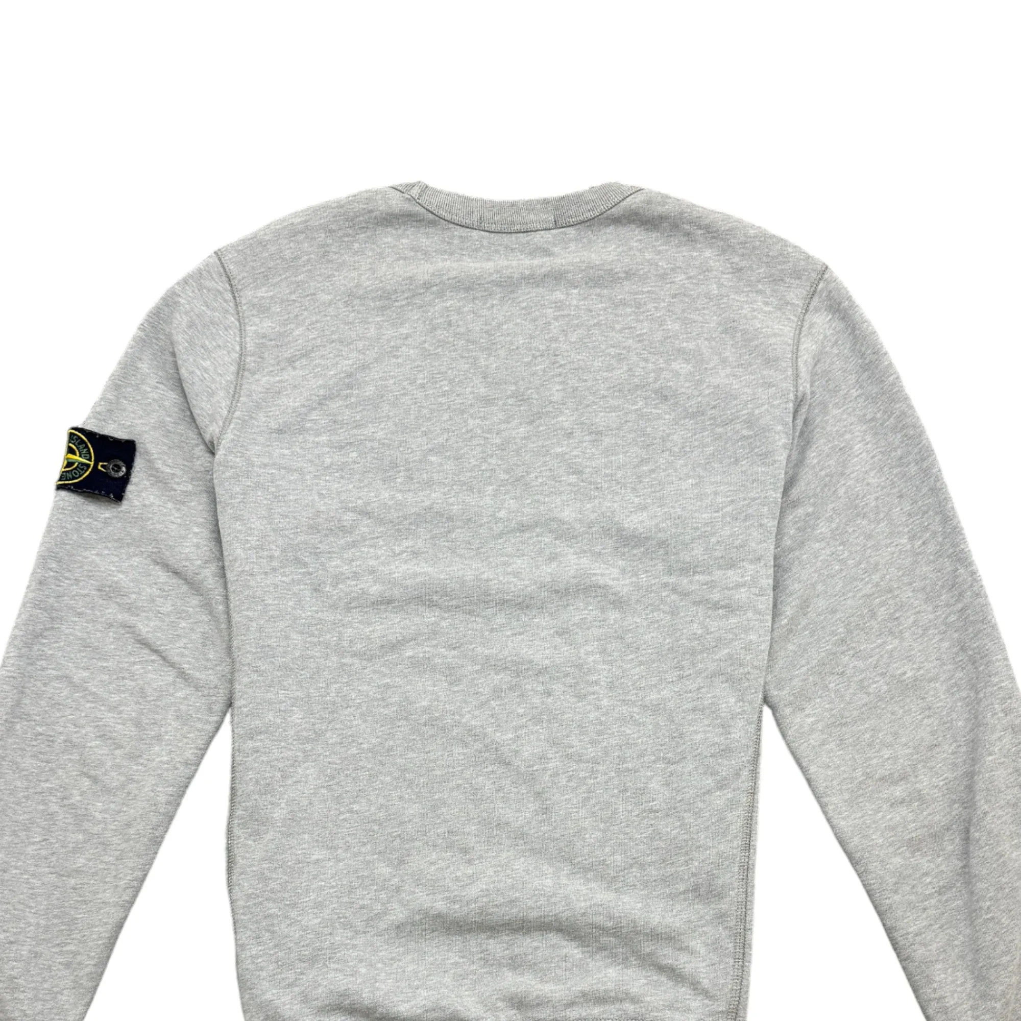 Men's Applique Logo Sweatshirt Grey Size S