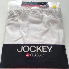 Men's Jockey | Vintage 3 Full Cut Cotton Blend Classic Boxers | White