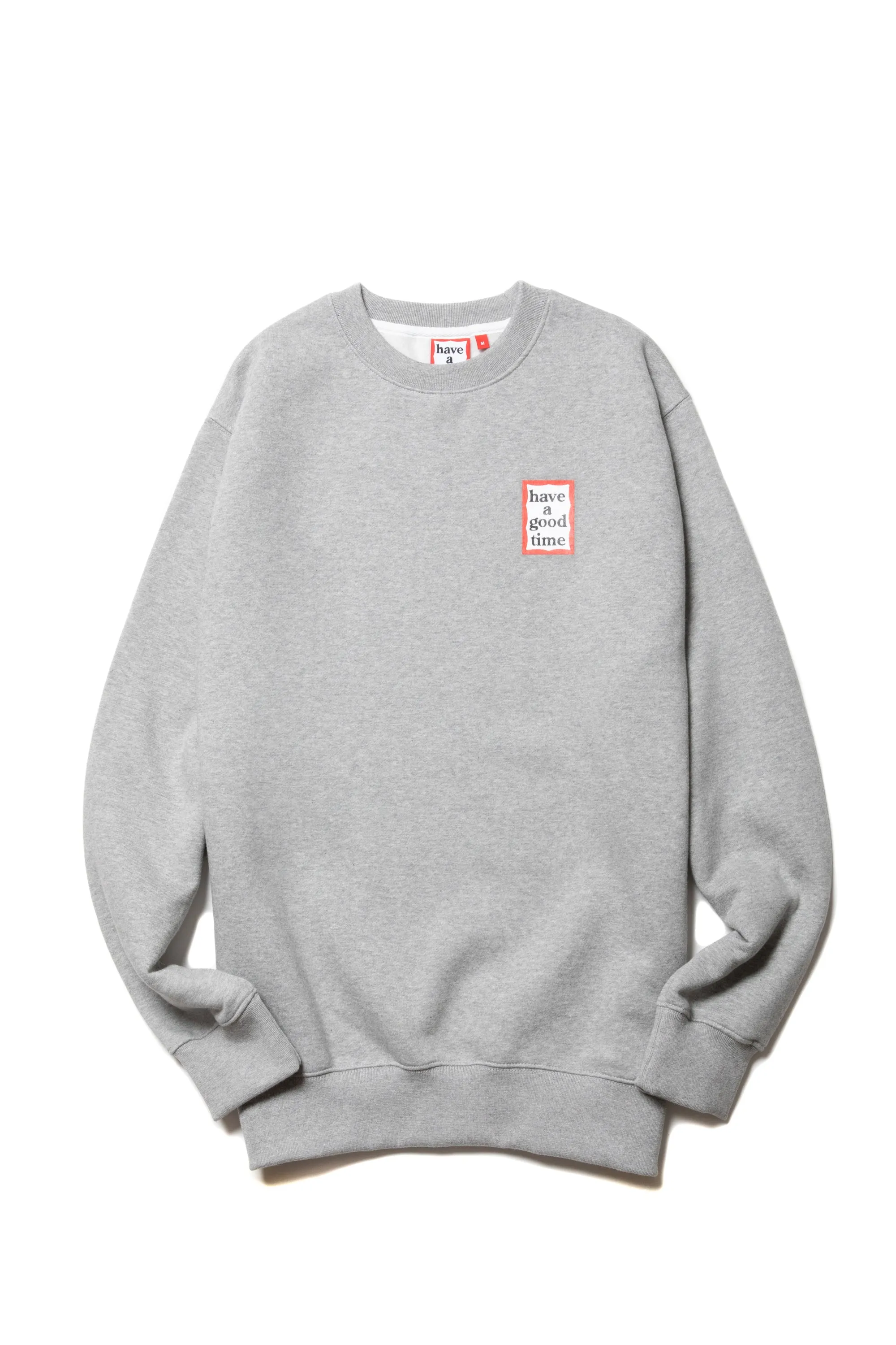 MINI FRAME CREWNECK FL HEATHER GRAY